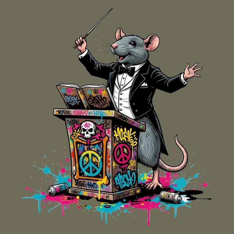 Dirigent | Graffiti-Ratten-DJ Gala