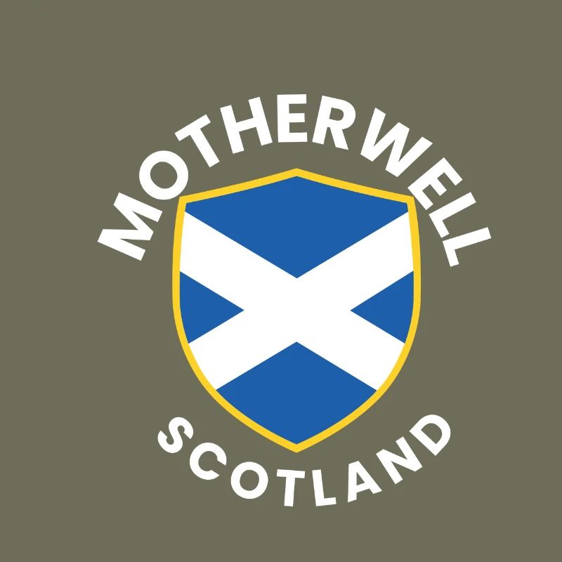 Scottish Shield Saltire