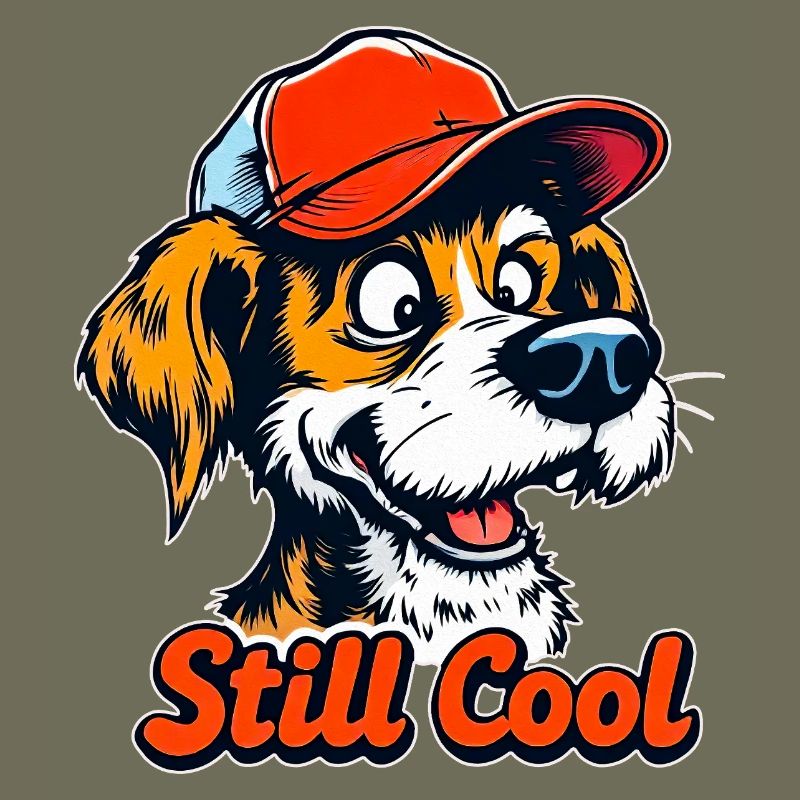 Still Cool Cartoon Dog