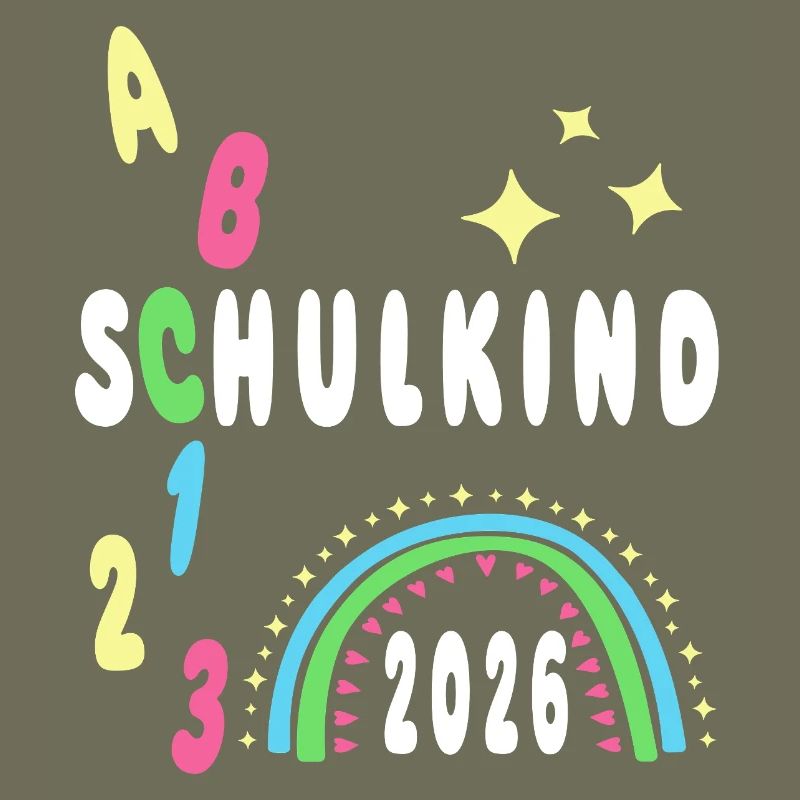 Écolier 2026 - néon 123 ABC