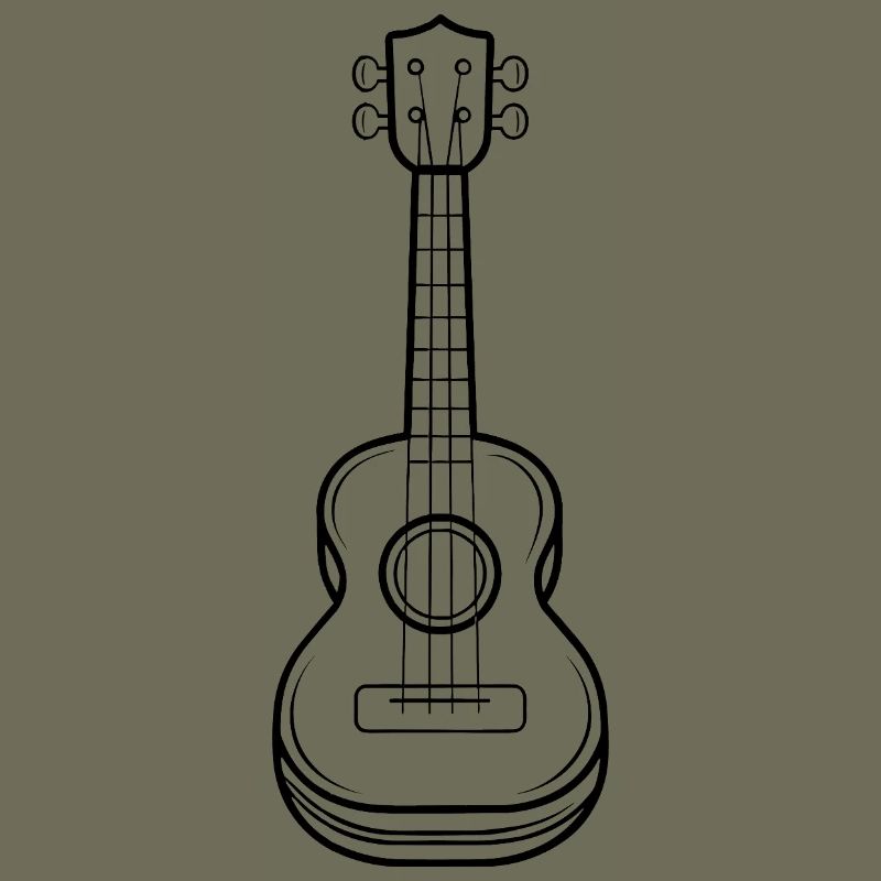 Sketch de ukulélé