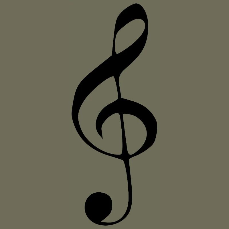 Music clef Note Musical note black
