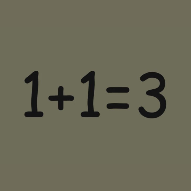 1+1=3