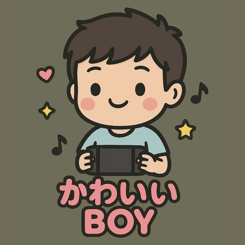 Süßer Junge mit Gamecontroller