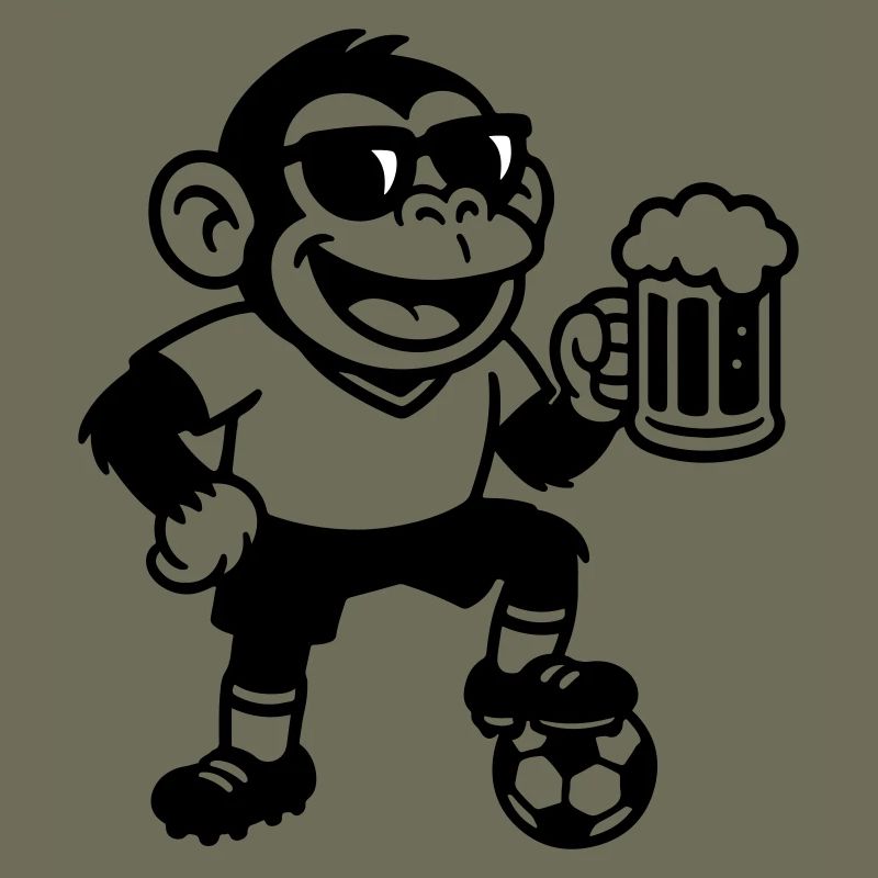 Monkey Footballer Beer