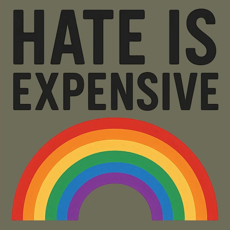 Hate Is Expensive Rainbow