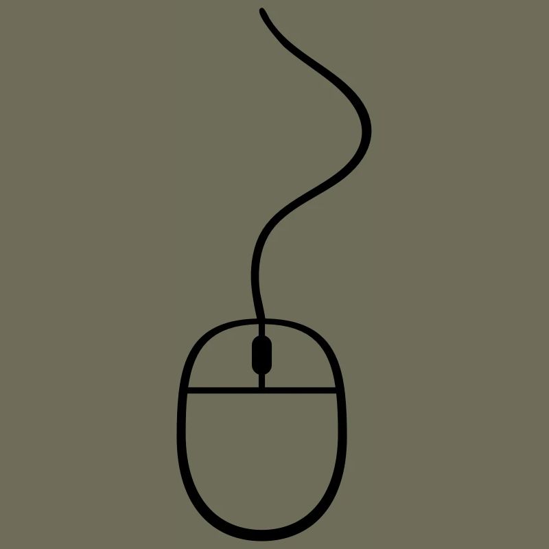 câble d'ordinateur souris clic de commande pc ordi