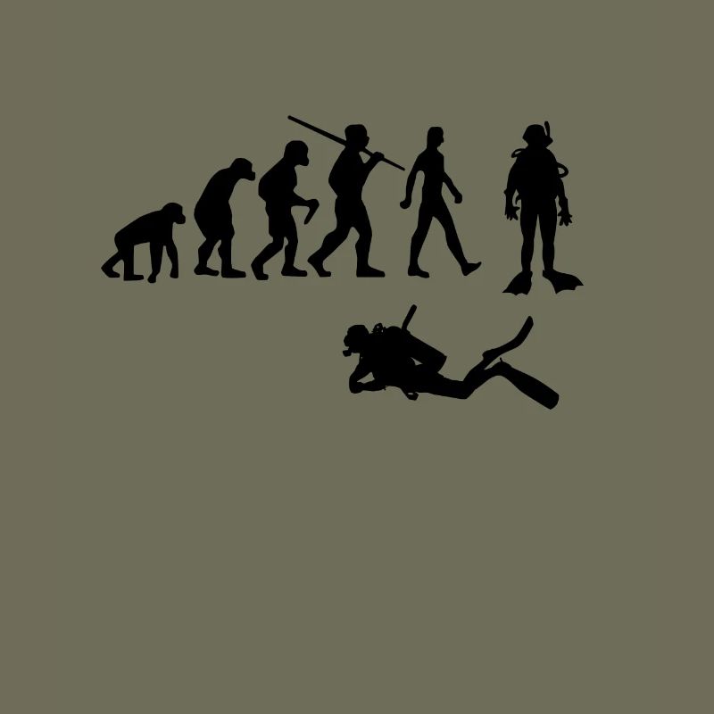Taucher Evolution Taucherin