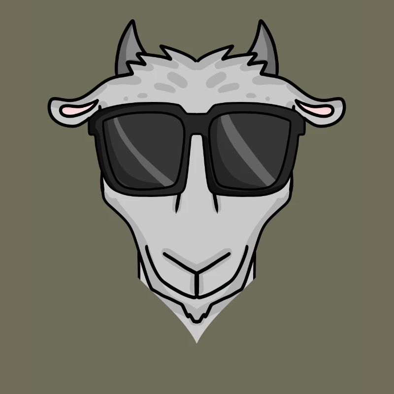 Coole Ziege