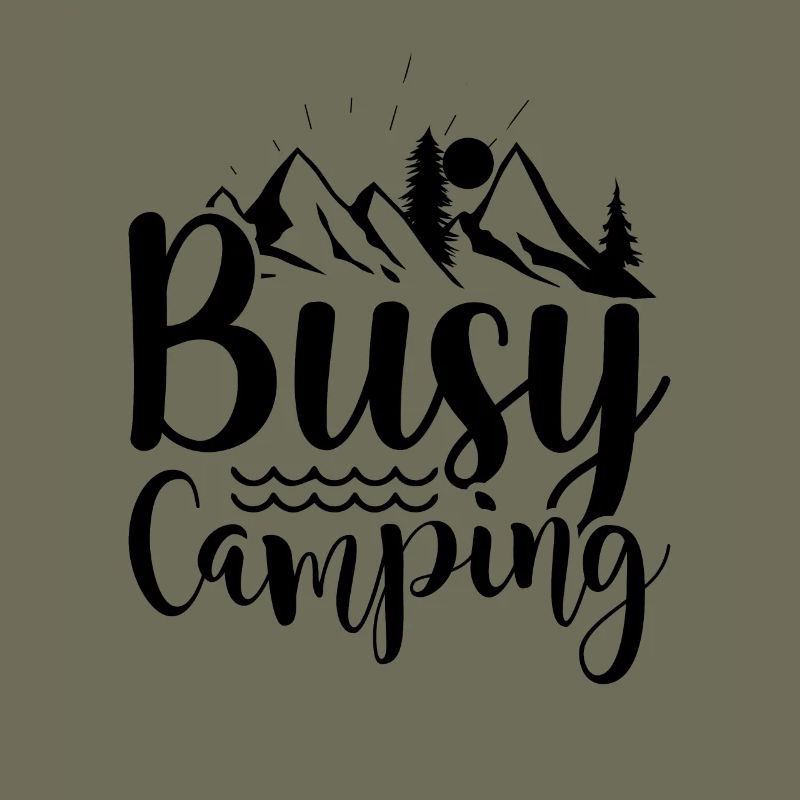 Fleißig campen Wandershirt