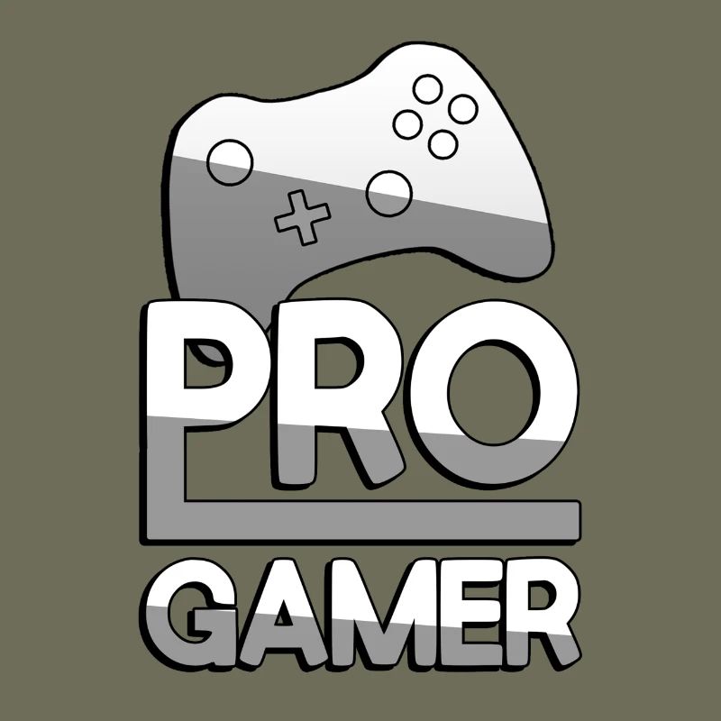 PRO GAMER (Weiß) + Controller - Gaming