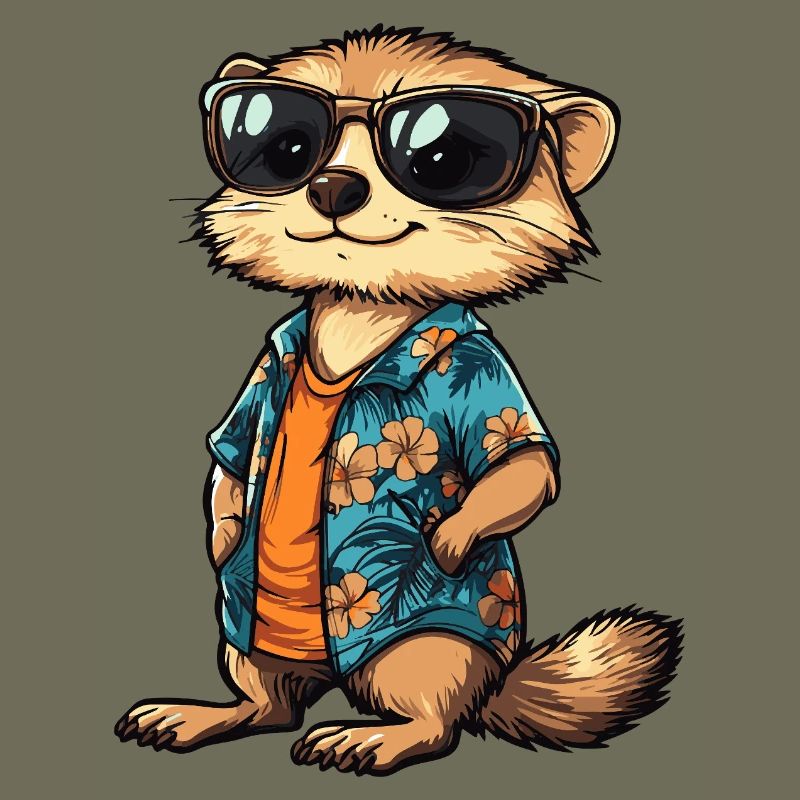 Erdmännchen Cool Sommer