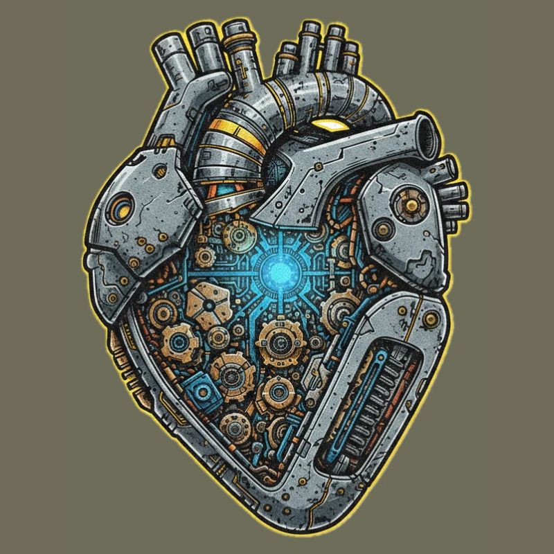 Mechanical Heart with Gears