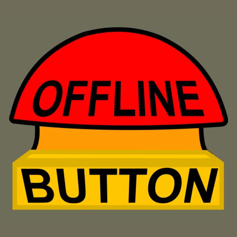 Offline-Button – Sparen Sie sich