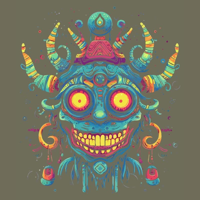 Masque de chaman