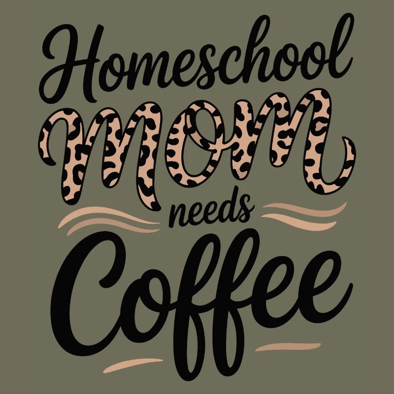 Homeschool-Mutter liebt Kaffee