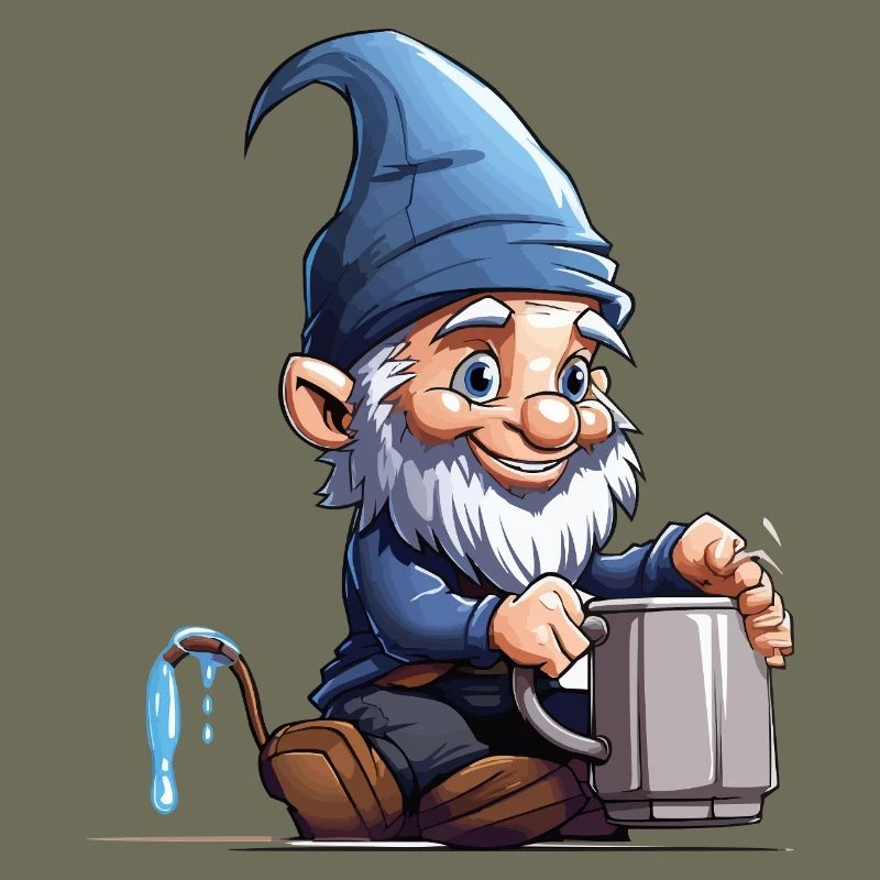 GnomePotterBlue