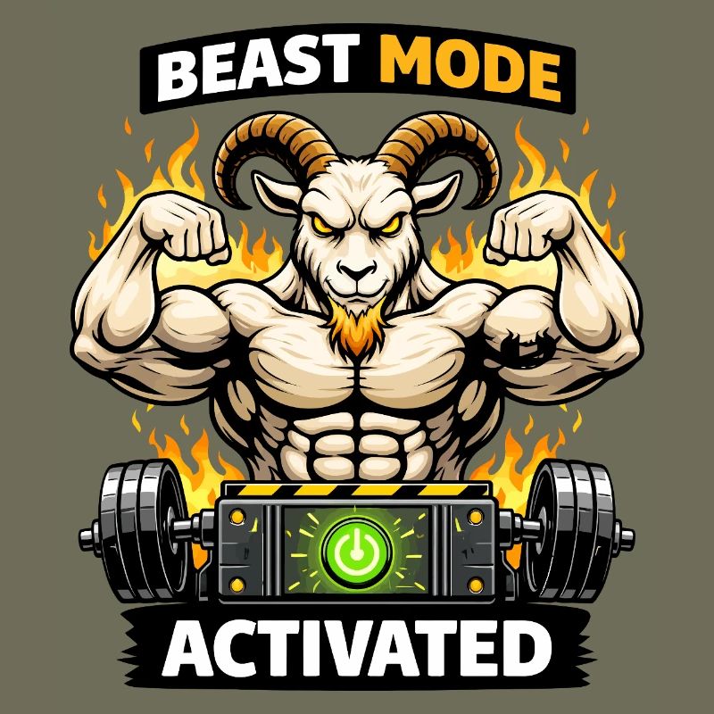 Focus Mode Activated Goat