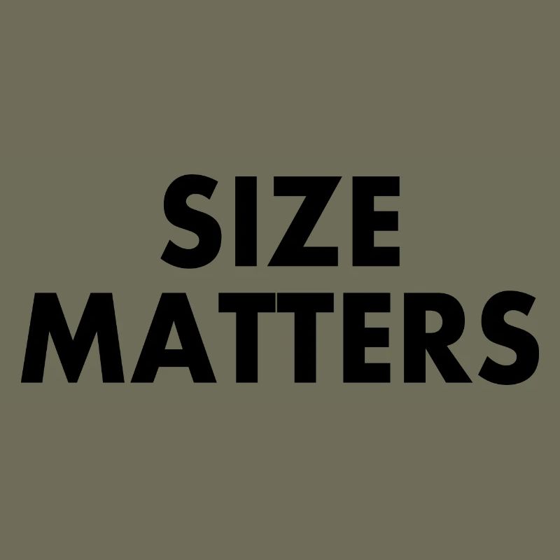 Size matters