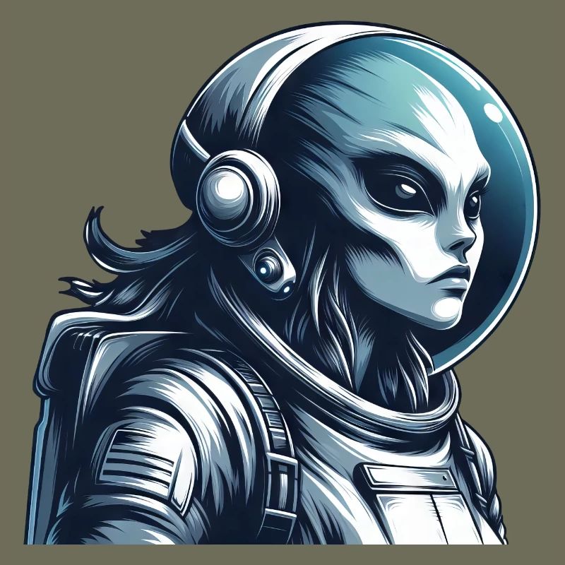 Alien Astronaut Space Exploration