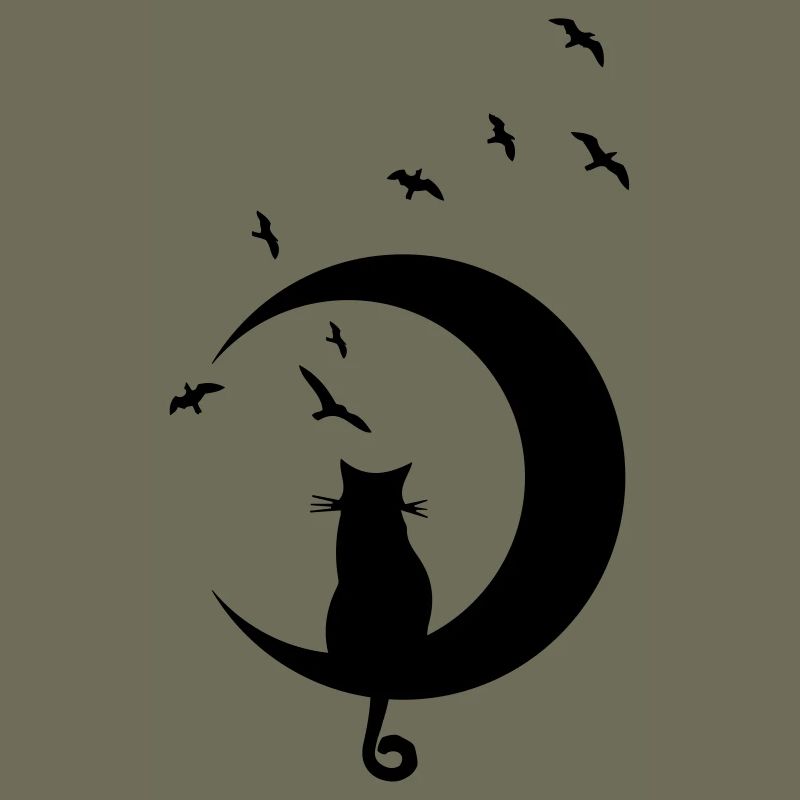 CAT ON MOON