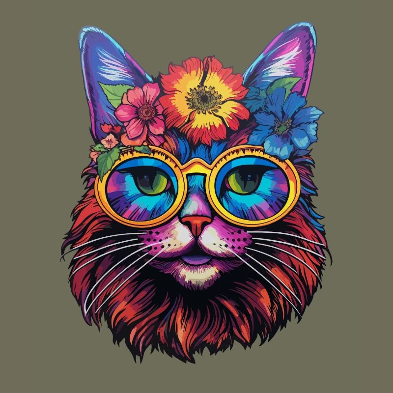 Chat Hippie 60s 70s