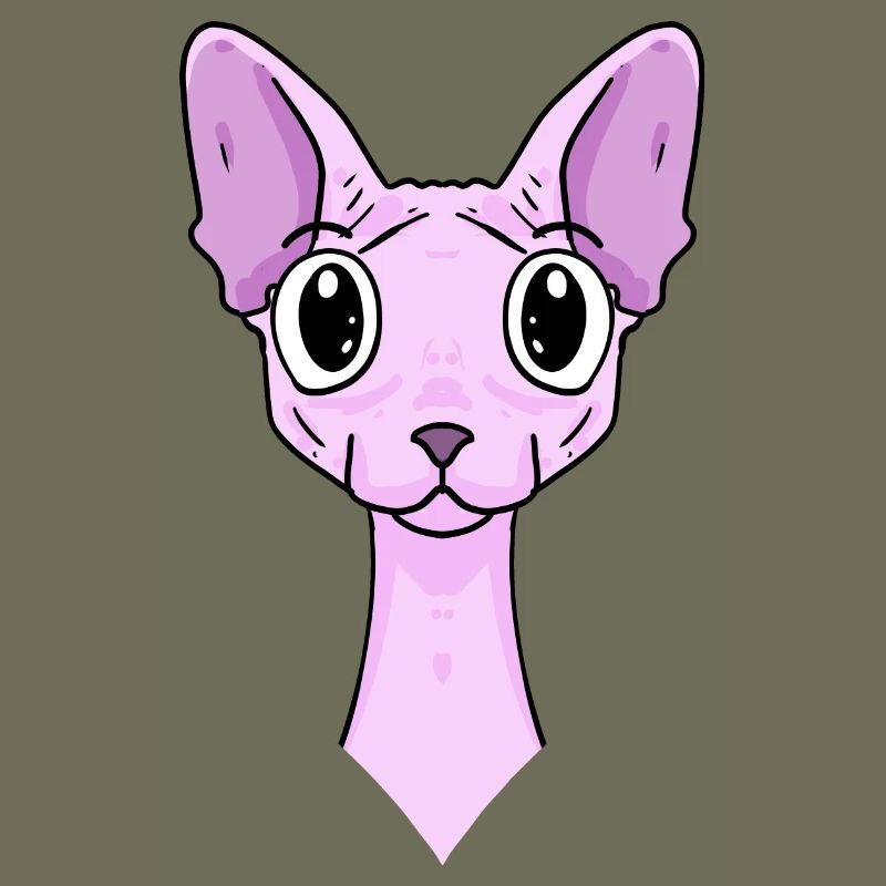 Sphynx Head Cat Cat Owner
