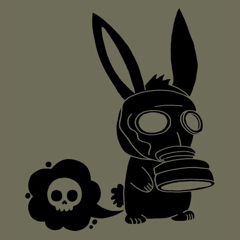 Farting Black Rabbit