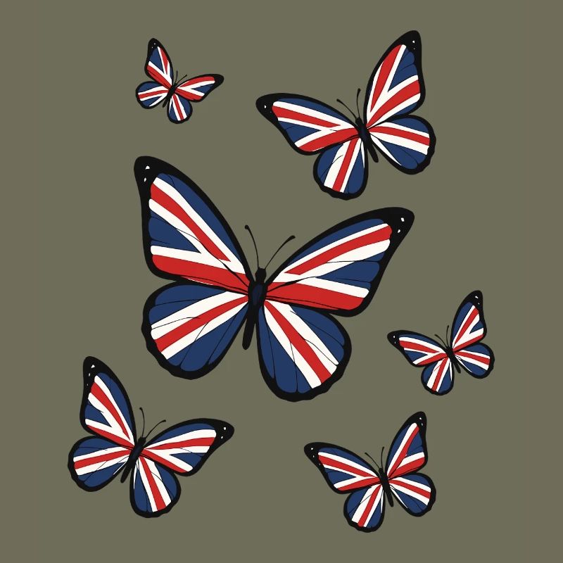 Union Jack Butterflies