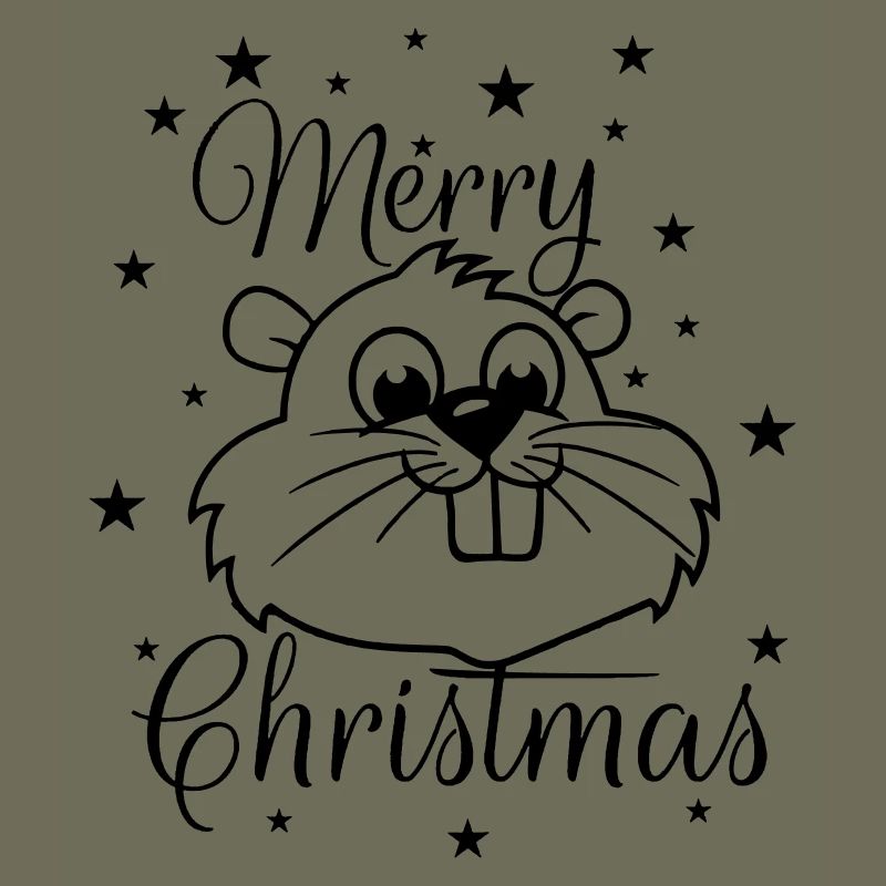 Squirrel – Merry Christmas