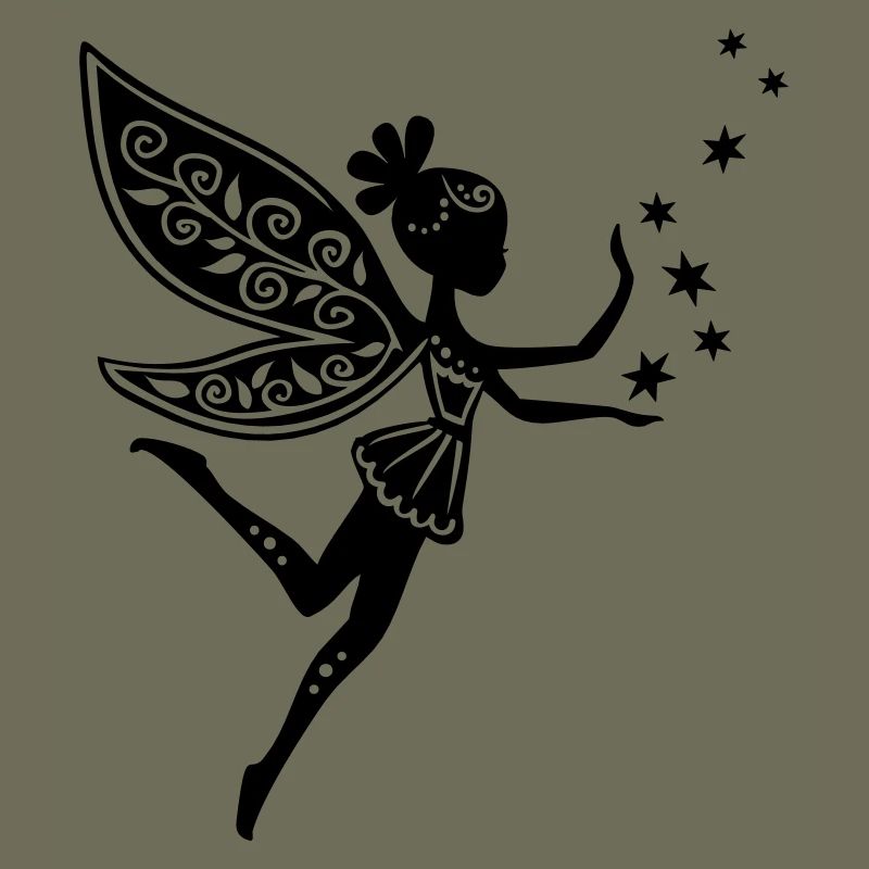 Fée, Pixie, Elfe, étoile, magie, imagination, été