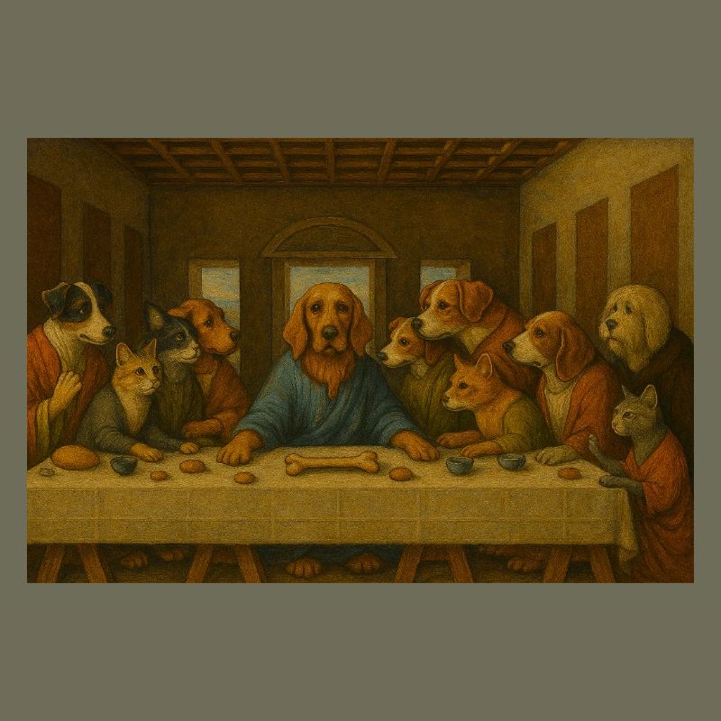 Chiens Cène