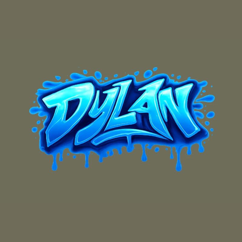 GRAFFITI NAME DYLAN FOR PERFECT GIFT PRINTABLE
