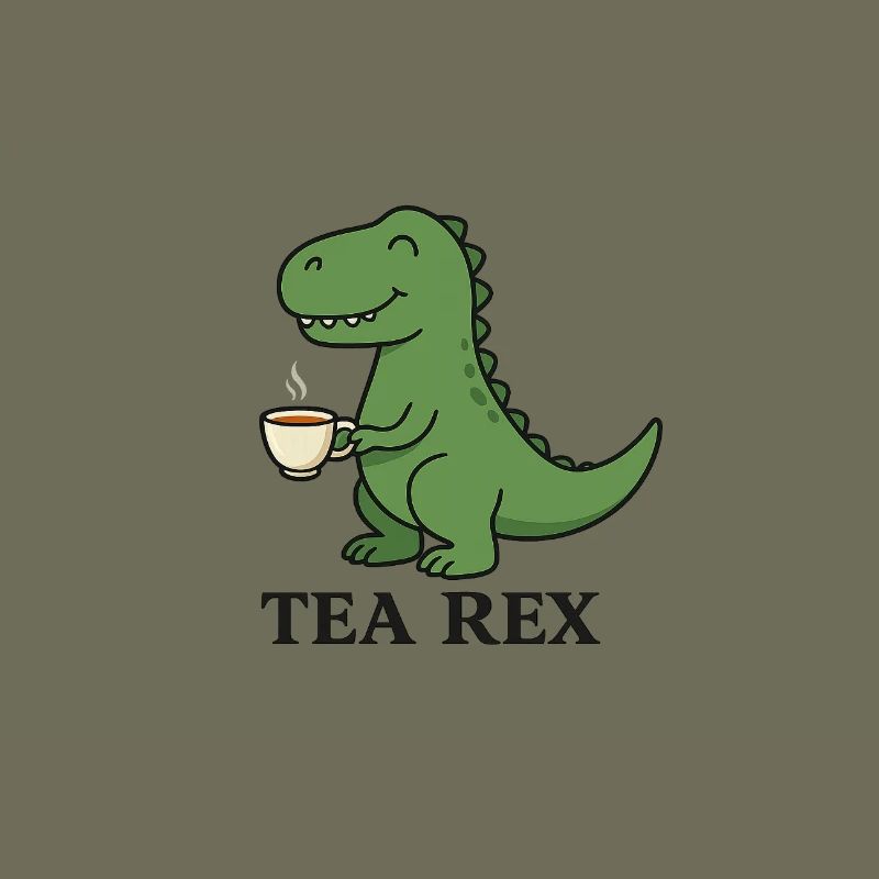 Tea Rex Dino mit Tee