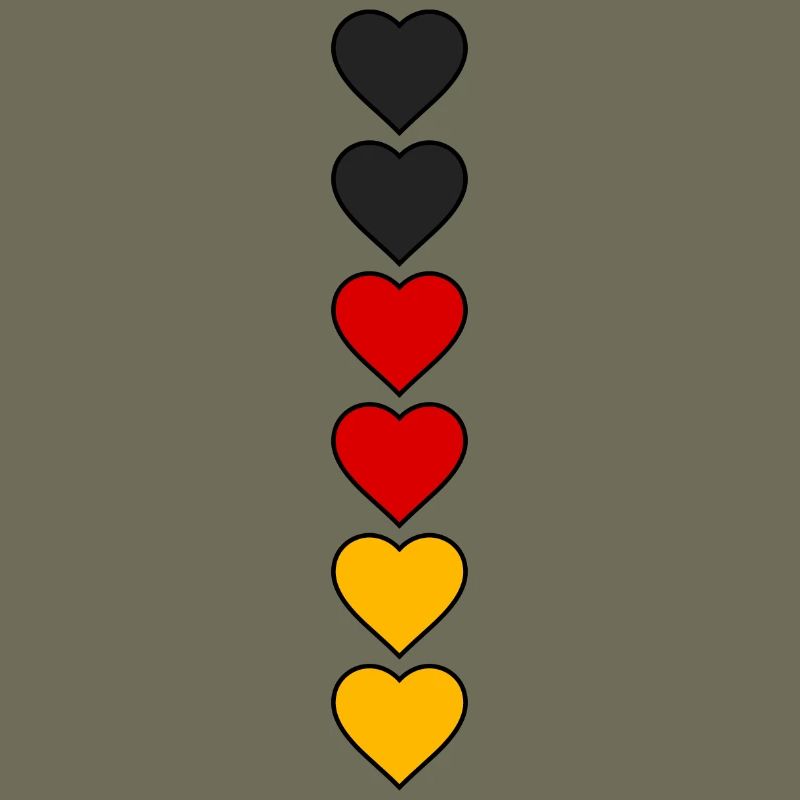 Germany Hearts