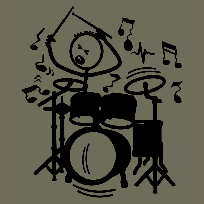Wild Drummer Transparent