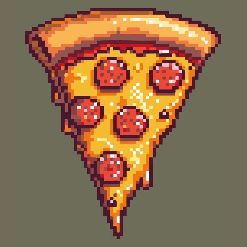 Pixel Pizza Slice