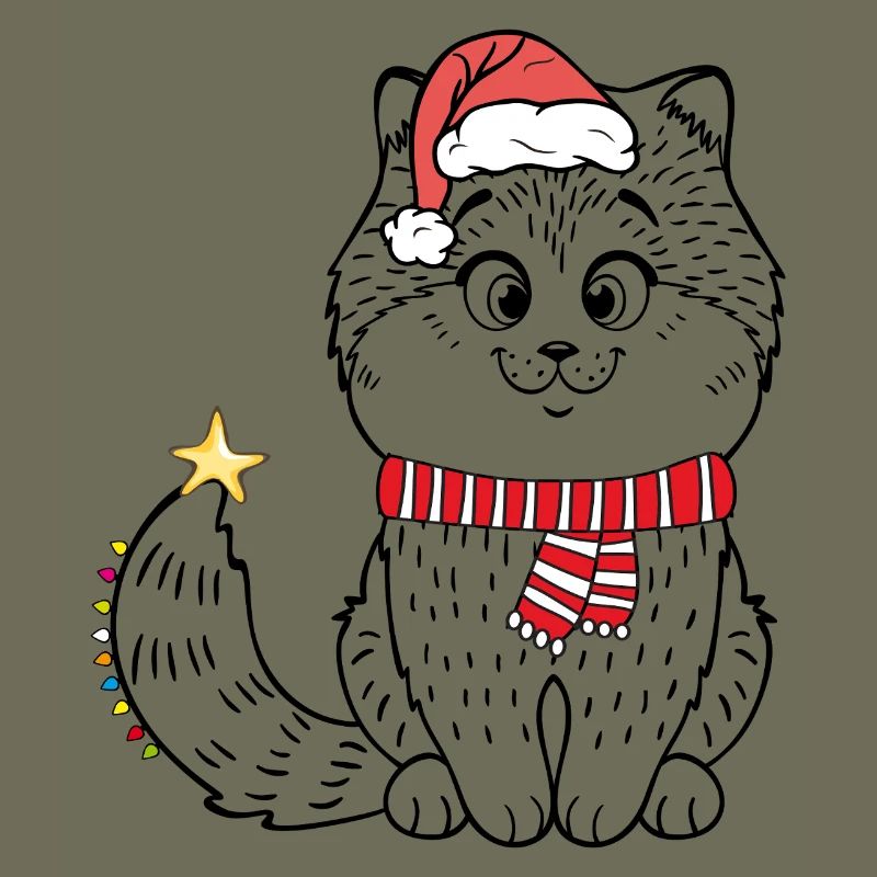 Chat de Noël