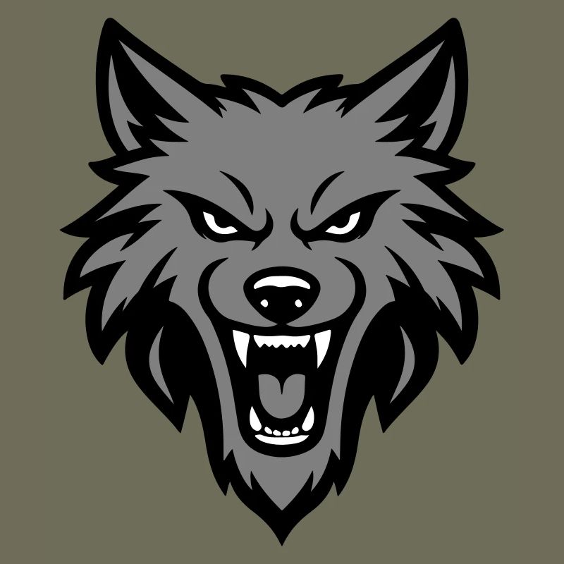 Wolf Head Logo