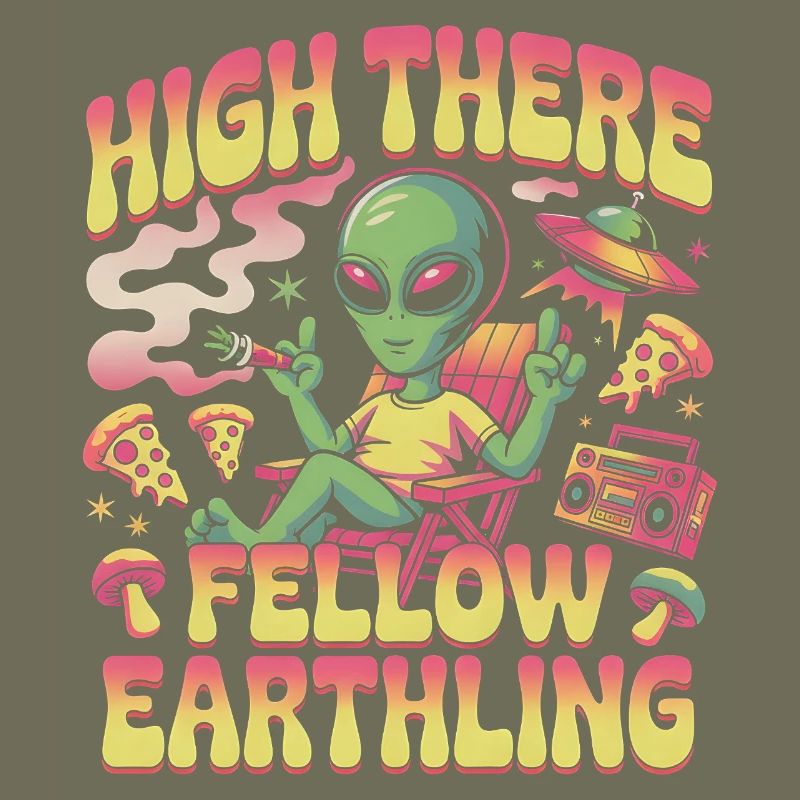 Hoch drauf, Mit-Erdling-Alien