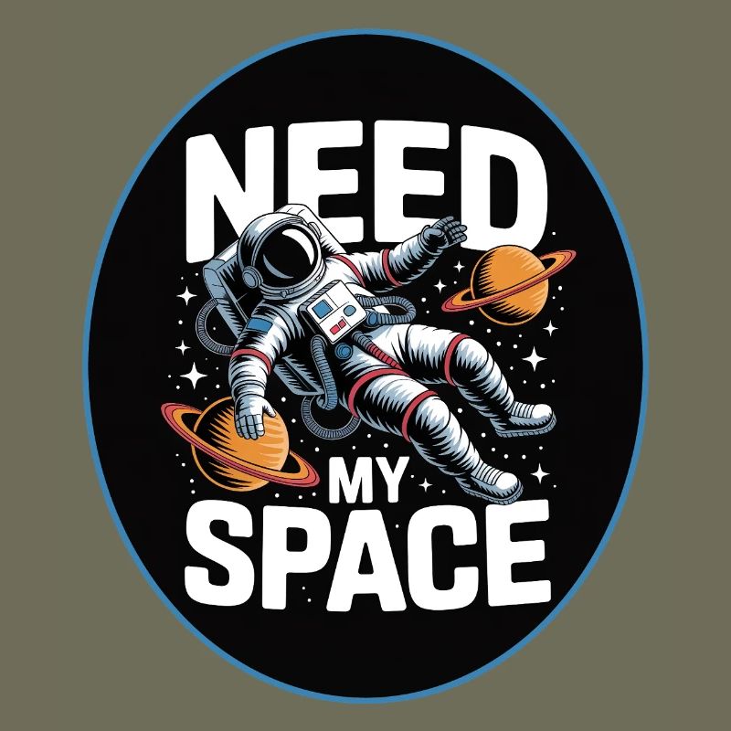 Need My Space: Astronauten-Design