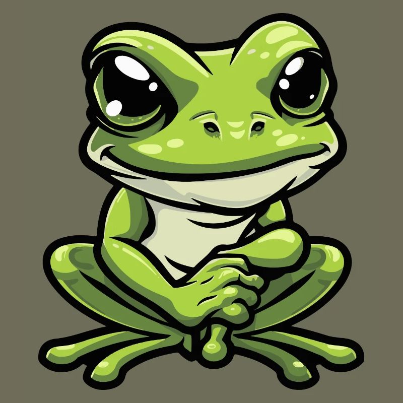 Frosch Comic