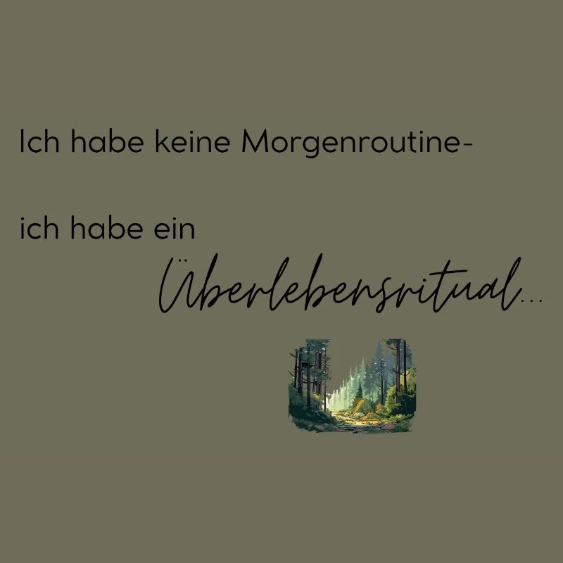 LIEBEVOLL Morgenroutine Wald