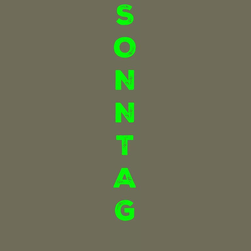 Dimanche - vert