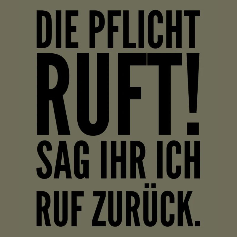 Die Pflicht ruft