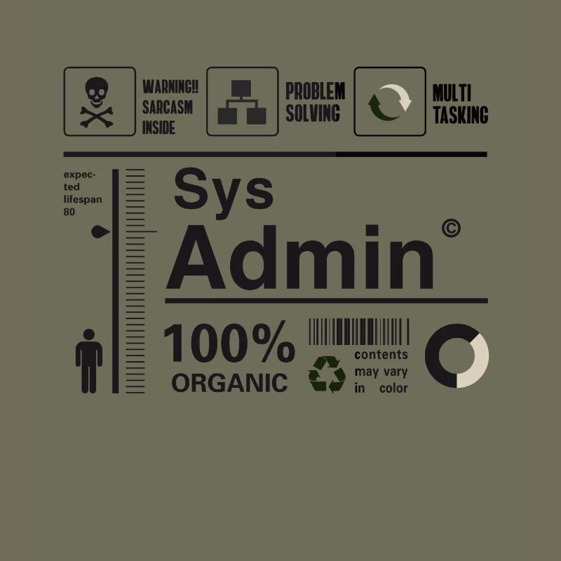 Sys Admin Pingouin Ordinateur Nerd pc Platine cpu ner