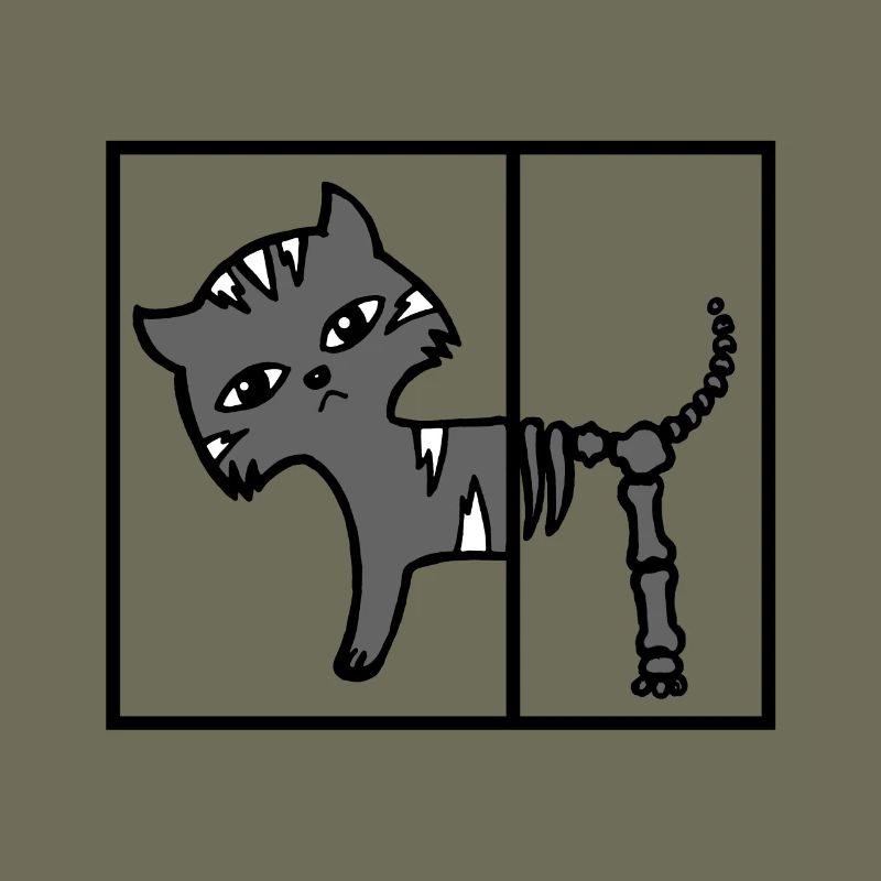 La physique du chat de Schroederer Cat Schrödinger