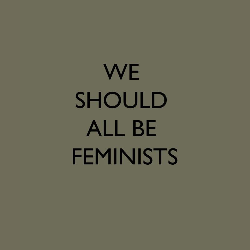 We should all be feminists schwarz