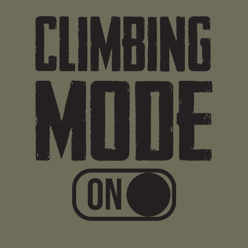 Klettermodus Einschalten Typografie