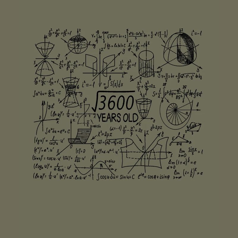 60. Geburtstag Mathe Mathematiker